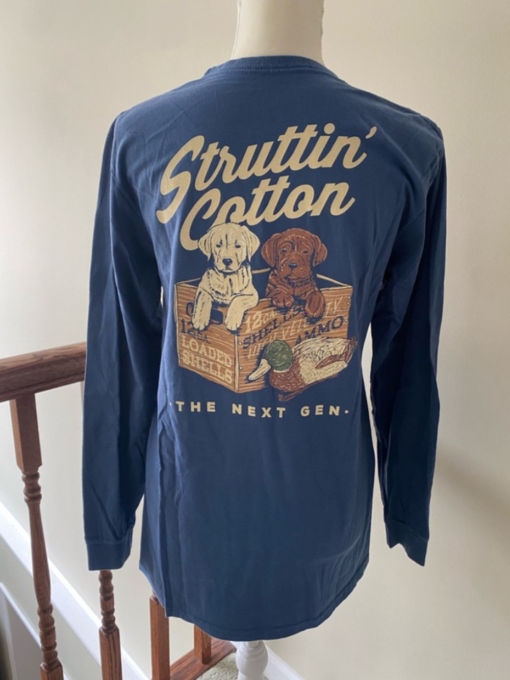 Struttin’ Cotton Long Sleeve Tshirt